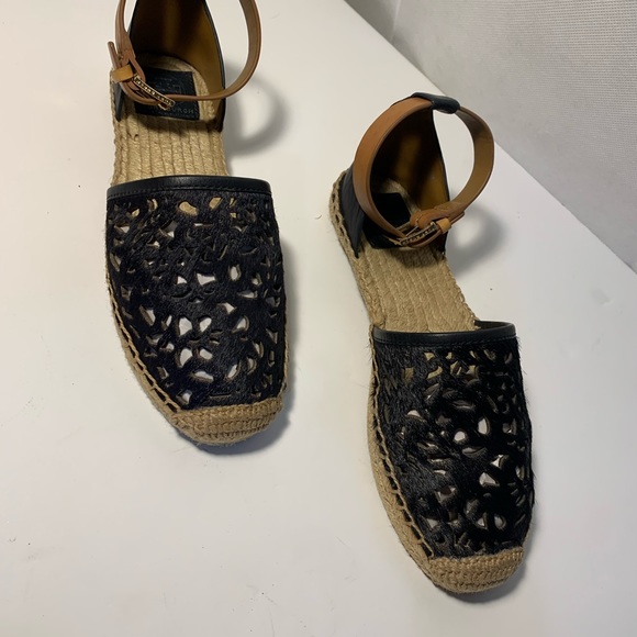 Tory Burch Eleanor woven D’orsay flats - Picture 7 of 12